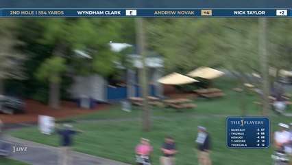 Andrew Novak | Round 1 | 2nd hole | Shot 3 | 2026 THE PLAYERS