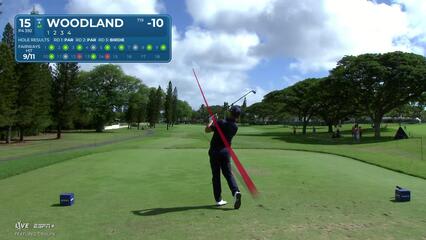 Gary Woodland | Round 4 | 15th hole | Shot 1 | 2025 Sony Open