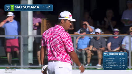 Hideki Matsuyama | Round 2 | 16th hole | Shot 2 | 2026 WM Phoenix Open
