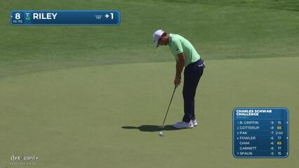Davis Riley | Round 2 | 8th hole | Shot 3 | 2025 Charles Schwab
