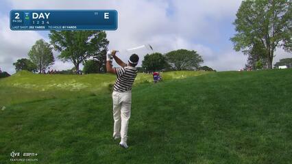 Jason Day | Round 1 | 2nd hole | Shot 2 | 2025 Travelers