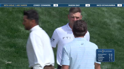 Corey Conners | Round 2 | 18th hole | Shot 5 | 2026 THE PLAYERS