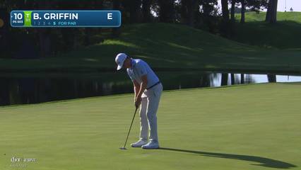 Ben Griffin | Round 1 | 10th hole | Shot 5 | 2026 John Deere