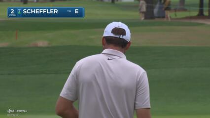 Scottie Scheffler | Round 1 | 2nd hole | Shot 3 | 2025 Houston Open