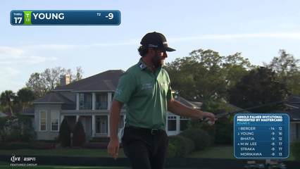 Cameron Young | Round 3 | 17th hole | Shot 3 | 2026 Arnold Palmer