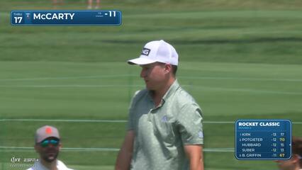 Matt McCarty | Round 2 | 17th hole | Shot 4 | 2025 Rocket Classic