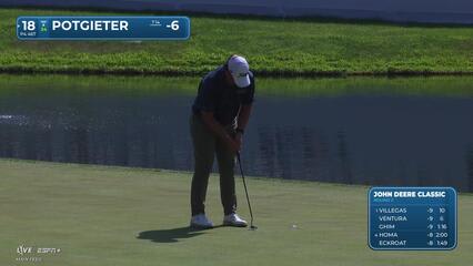 Aldrich Potgieter | Round 2 | 18th hole | Shot 5 | 2025 John Deere