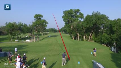 Andrew Novak | Round 1 | 12th hole | Shot 1 | 2025 Charles Schwab