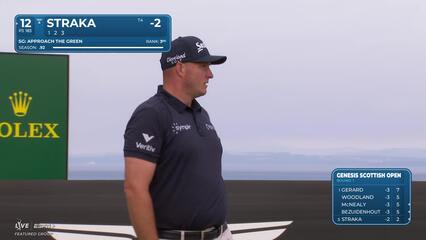 Sepp Straka | Round 1 | 12th hole | Shot 1 | 2025 Genesis Scottish Open