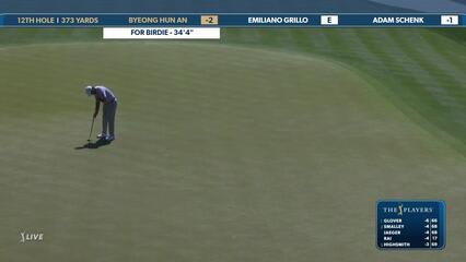 Byeong Hun An | Round 1 | 12th hole | Shot 4 | 2025 THE PLAYERS