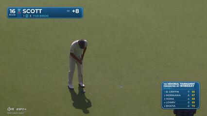 Adam Scott | Round 1 | 16th hole | Shot 2 | 2025 the Memorial