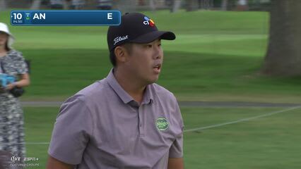 Byeong Hun An | Round 1 | 10th hole | Shot 2 | 2025 Sony Open