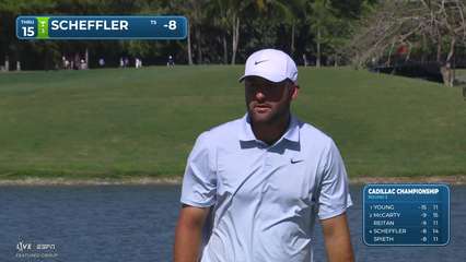 Scottie Scheffler | Round 3 | 15th hole | Shot 3 | 2026 Cadillac
