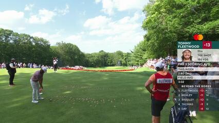 Tommy Fleetwood | Round 3 | 11th hole | Shot 1 | 2025 Travelers