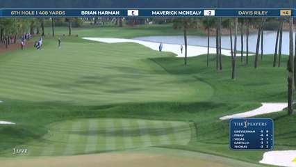 Davis Riley | Round 1 | 6th hole | Shot 2 | 2026 THE PLAYERS