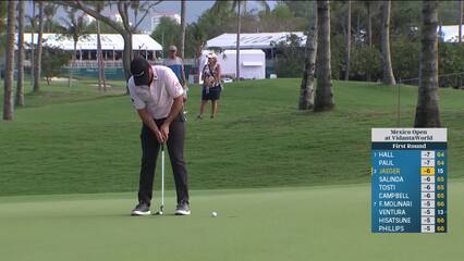 Stephan Jaeger | Round 1 | 16th hole | Shot 4 | 2025 Mexico Open