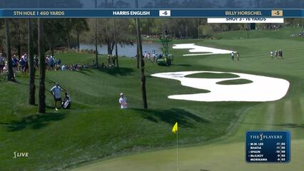 Billy Horschel | Round 3 | 5th hole | Shot 3 | 2025 THE PLAYERS