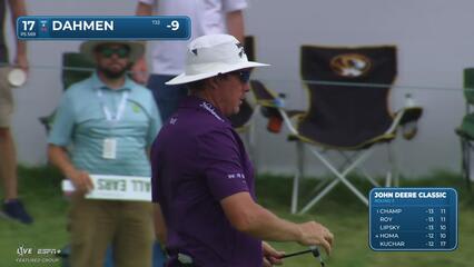 Joel Dahmen | Round 3 | 17th hole | Shot 5 | 2025 John Deere