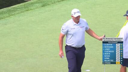 Sepp Straka | Round 1 | 9th hole | Shot 5 | 2025 the Memorial