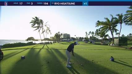 Ryo Hisatsune | Round 2 | 17th hole | Shot 1 | 2026 Sony Open