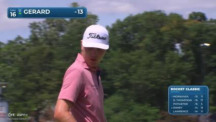 Ryan Gerard | Round 3 | 16th hole | Shot 4 | 2025 Rocket Classic