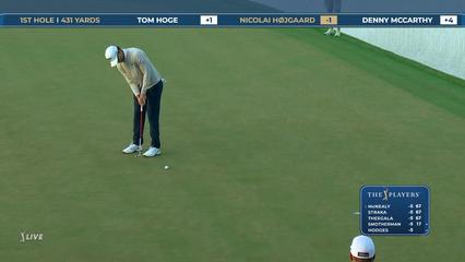 Nicolai Hojgaard | Round 2 | 1st hole | Shot 4 | 2026 THE PLAYERS