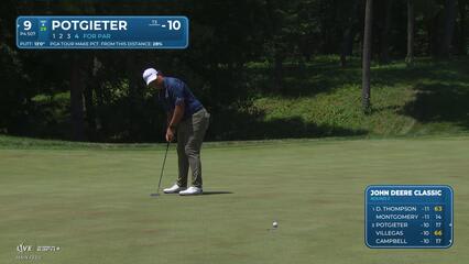 Aldrich Potgieter | Round 2 | 9th hole | Shot 5 | 2025 John Deere