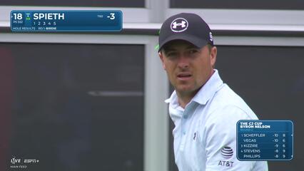 Jordan Spieth | Round 2 | 18th hole | Shot 1 | 2025 THE CJ CUP