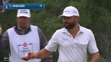 Stephan Jaeger | Round 2 | 14th hole | Shot 4 | 2025 Houston Open