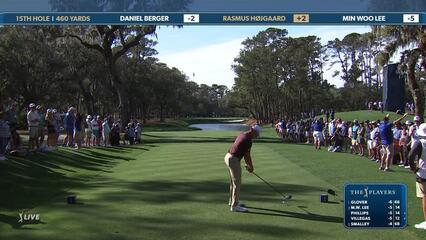 Rasmus Hojgaard | Round 1 | 15th hole | Shot 1 | 2025 THE PLAYERS