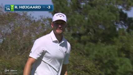 Rasmus Højgaard | Round 1 | 5th hole | Shot 5 | 2025 Sanderson Farms