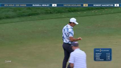 Viktor Hovland | Round 1 | 8th hole | Shot 3 | 2026 THE PLAYERS