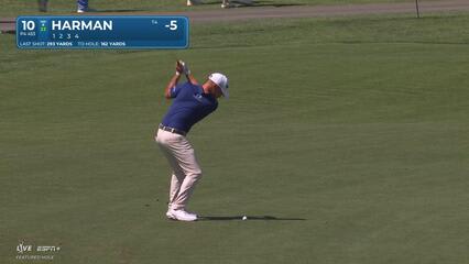 Brian Harman | Round 1 | 10th hole | Shot 2 | 2025 RBC Heritage