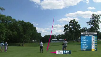 Rico Hoey | Round 1 | 15th hole | Shot 2 | 2025 John Deere