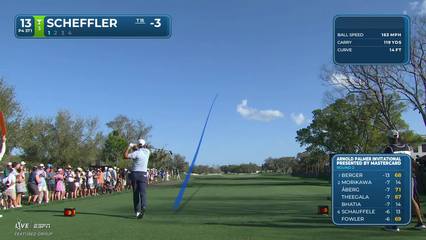 Scottie Scheffler | Round 2 | 13th hole | Shot 1 | 2026 Arnold Palmer