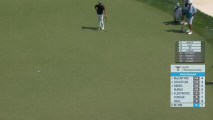 Michael Kim | Round 4 | 8th hole | Shot 3 | 2025 BMW Championship