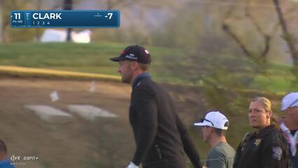 Wyndham Clark | Round 2 | 11th hole | Shot 3 | 2025 WM Phoenix Open