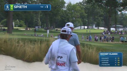 Jordan Spieth | Round 1 | 5th hole | Shot 3 | 2026 Rocket Classic