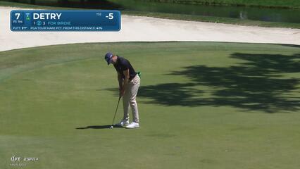 Thomas Detry | Round 3 | 7th hole | Shot 2 | 2025 RBC Heritage