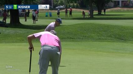 Kevin Kisner | 2022 Travelers | Round 2 | 5th hole | Shot 3