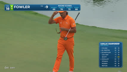 Rickie Fowler | Round 4 | 18th hole | Shot 4 | 2026 Cadillac