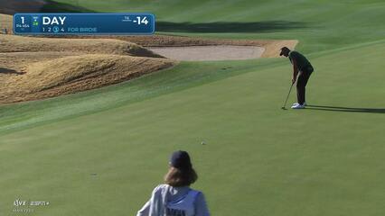 Jason Day | Round 3 | 1st hole | Shot 4 | 2025 The American Express