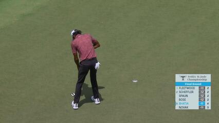 Akshay Bhatia | Round 4 | 5th hole | Shot 4 | 2025 FedEx St. Jude