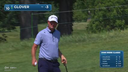 Lucas Glover | Round 2 | 1st hole | Shot 4 | 2025 John Deere