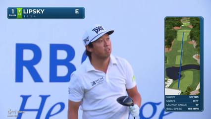 David Lipsky | Round 1 | 1st hole | Shot 1 | 2026 RBC Heritage
