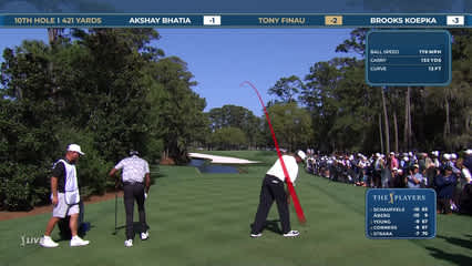 Tony Finau | Round 2 | 10th hole | Shot 1 | 2026 THE PLAYERS
