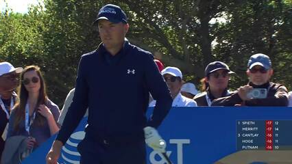 Jordan Spieth | 2022 AT&T Pebble Beach | Round 4 | 13th hole | Shot 1