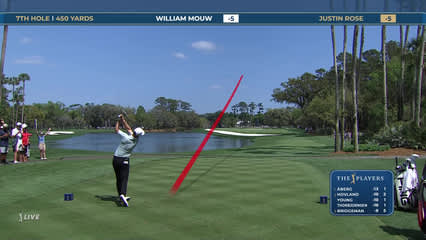 Justin Rose | Round 4 | 7th hole | Shot 1 | 2026 THE PLAYERS