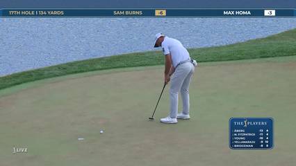 Sam Burns | Round 4 | 17th hole | Shot 3 | 2026 THE PLAYERS