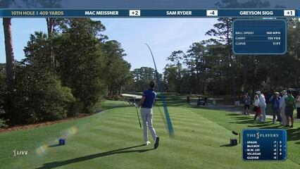 Sam Ryder | Round 2 | 10th hole | Shot 1 | 2025 THE PLAYERS